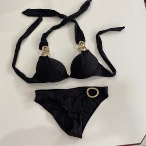 Beach Bunny Jesse black bikini